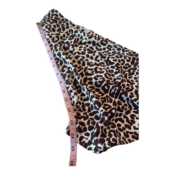 J. Crew Leopard  High rise High-cut leg Moderate coverage Swim Size 3X BF102 - Picture 6 of 10